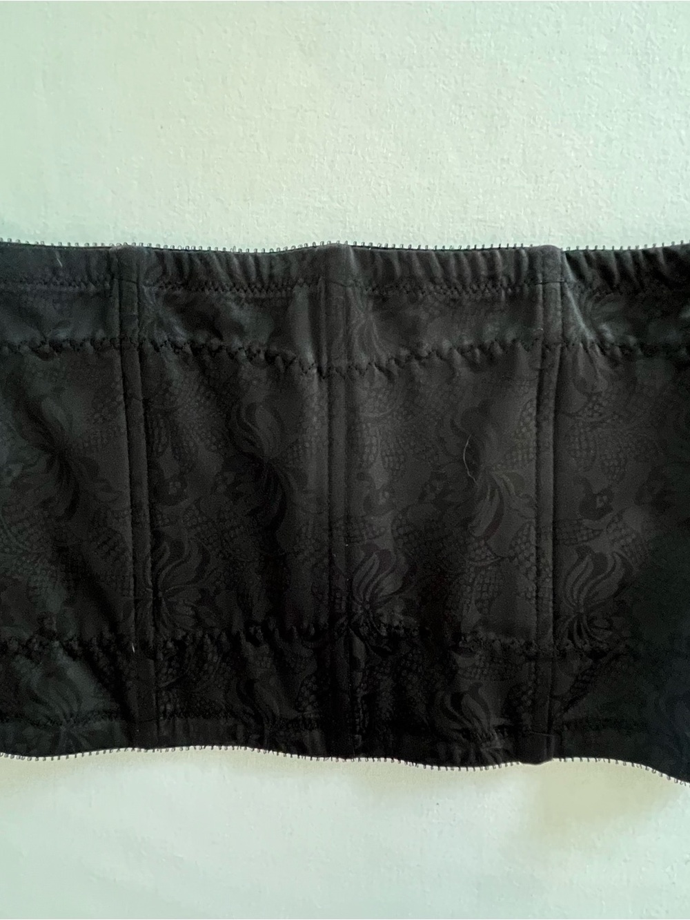 Vintage Flexees Black Ultra Firm Control Shaping Corset Tummy Shapewear size XL